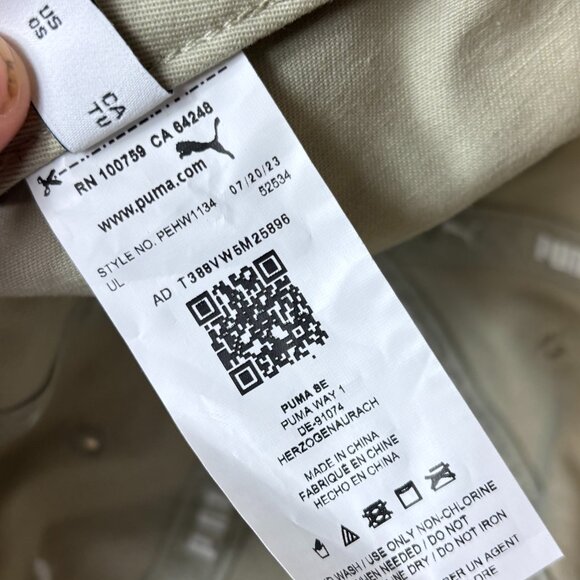 Puma Hat Cap Strap Back Brown Tan Outdoors Adjustable - Picture 9 of 10